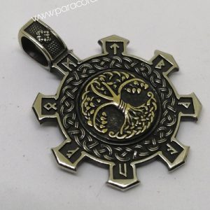 Paracord Aksesuar Viking Figür Kolye Model B - Görsel 2