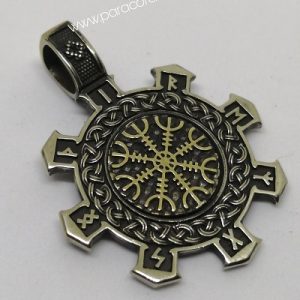 Paracord Aksesuar Viking Figür Kolye Model B - Görsel 3