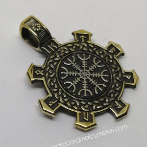 Paracord Aksesuar Viking Figür Kolye Model A - Görsel 2