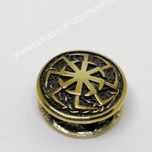Paracord Aksesuar Viking Figür Svetoch Bronz Renk - Görsel 1
