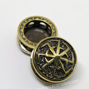 Paracord Aksesuar Viking Figür Svetoch Bronz Renk - Görsel 2