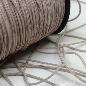 Paracord Bileklik Aksesuar Makrome İpi 1 mm Mat Bej Renk - Görsel 1