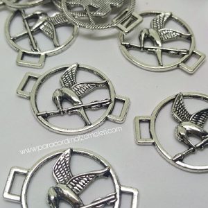 Paracord Bileklik Aksesuar Alaycı Kuş Gümüş Renk - Görsel 3