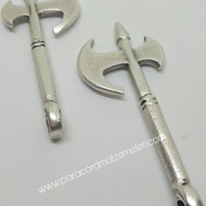 Paracord Aksesuar Balta Saplı Model Gümüş Renk - Görsel 3