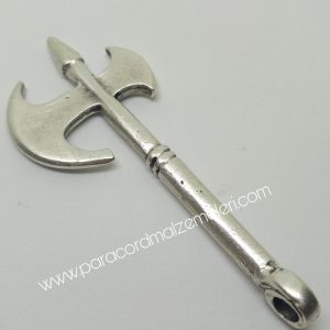 Paracord Aksesuar Balta Saplı Model Gümüş Renk - Görsel 4