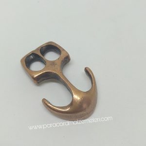 Paracord Bileklik Aksesuar Çapa Klips Bakır Renk - Görsel 3