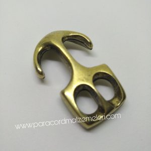 Paracord Bileklik Aksesuar Çapa Klips Bronz Renk - Görsel 5