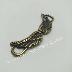 Paracord Bileklik Aksesuar Melek Kanat Bronz Renk - Görsel 3