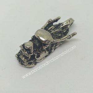 Paracord Aksesuar Dragon Gümüş Renk - Görsel 3