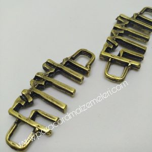 Paracord Bileklik Aksesuar Göktürk Alfabesi - Görsel 3