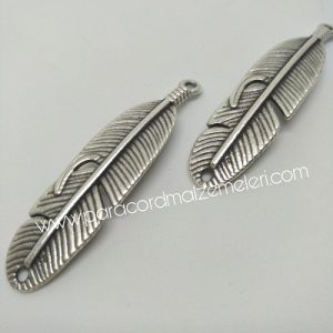 Paracord Aksesuar Kanat Gümüş Renk - Görsel 5