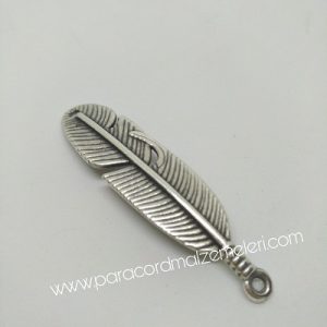 Paracord Aksesuar Kanat Gümüş Renk - Görsel 3