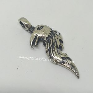 Paracord Aksesuar Kartal Gümüş Renk - Görsel 3