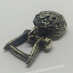 PARACORD BİLEKLİK AKSESUAR KLİPS KARTAL GÜMÜŞ RENK - Görsel 1