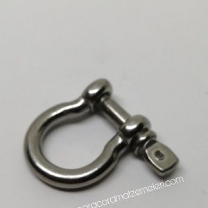 Paracord Aksesuar Klips Omega Krom - Görsel 1