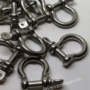 Paracord Aksesuar Klips Omega Krom - Görsel 2