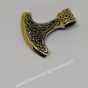 Paracord Bileklik Aksesuar Klips Viking Perun Model - Görsel 2