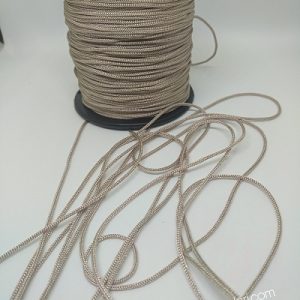 Paracord Bileklik Aksesuar Makrome İpi 1 mm Parlak Bej Renk - Görsel 3