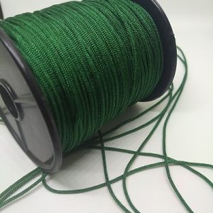 Paracord Bileklik Aksesuar Makrome İpi 1 mm Koyu Haki Yeşil Renk - Görsel 1