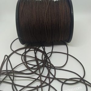 Paracord Bileklik Aksesuar Makrome İpi 1 mm Koyu Kahve Renk - Görsel 3