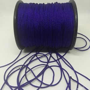 Paracord Bileklik Aksesuar Makrome İpi 1 mm Mavi Renk - Görsel 3