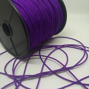 Paracord Bileklik Aksesuar Makrome İpi 1 mm Mor Renk - Görsel 1