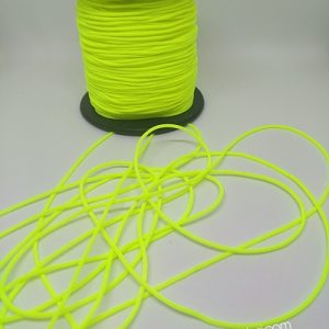 Paracord Bileklik Aksesuar Makrome İpi 1 mm Neon Yeşil Renk - Görsel 3