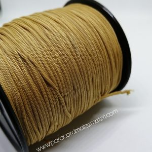 Paracord Bileklik Aksesuar Makrome İpi 1 mm Süt Kahve Renk - Görsel 2