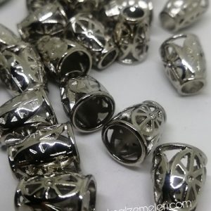 Paracord Aksesuar Stoper Parlak Gümüş Renk - Görsel 4