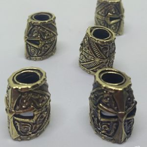 Paracord Aksesuar Şövalye Miğfer Bronz Renk - Görsel 6