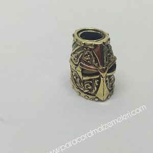 Paracord Aksesuar Şövalye Miğfer Bronz Renk - Görsel 5