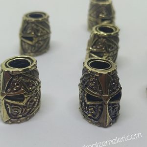 Paracord Aksesuar Şövalye Miğfer Bronz Renk - Görsel 2