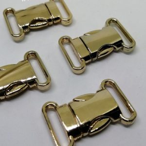 Paracord Bileklik Aksesuar Toka Klips Makas Kilit Model Büyük Boy Roza Gold Renk - Görsel 2