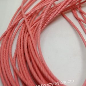 Paracord Bileklik İpi Burgulu Mumlu İp 2 mm Yavru Ağzı Renk - Görsel 3