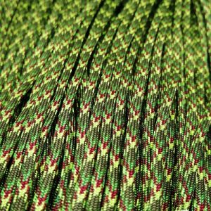 Paracord 550 İp, Paracord Paraşüt Bileklik İpi Ebruli Yeşil Renk  - Görsel 1