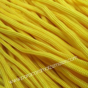 Paracord İp , Paracord 550 lb Paraşüt Bileklik İpi Kavun Renk - Görsel 3