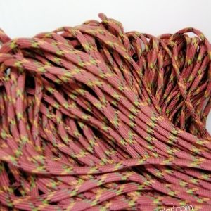 Paracord 550 İp, Paracord Paraşüt Bileklik İpi Kiremit Kırmızı Renk Sarı Siyah Yeşil Renk - Görsel 3