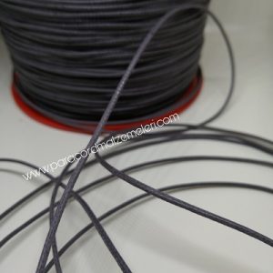 Paracord Bileklik İpi Mumlu İp Füme Renk - Görsel 1