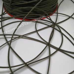 Paracord Bileklik İpi Mumlu İp Haki Renk - Görsel 1