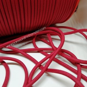 Paracord İp, Paracord Paraşüt Bileklik İpi Açık Bordo Renk - Görsel 1
