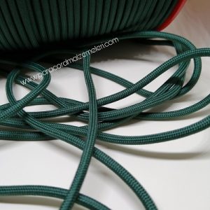 Paracord İp, Paracord Paraşüt Bileklik İpi Koyu Haki Yeşil Renk - Görsel 1