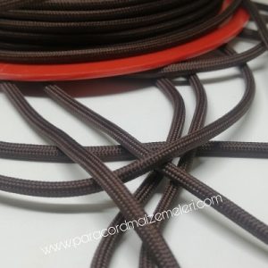 Paracord İp, Paracord Paraşüt Bileklik İp Koyu Kahve Renk - Görsel 1