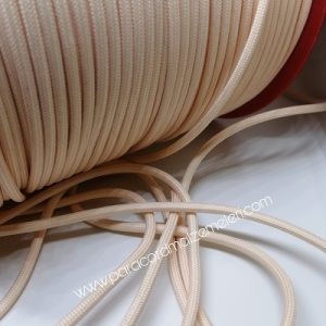 Paracord İp, Paracord Paraşüt Bileklik İpi Krem Renk - Görsel 1