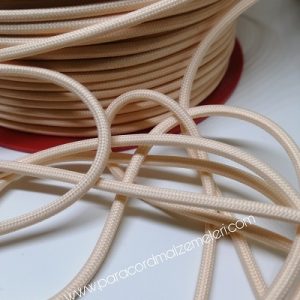 Paracord İp, Paracord Paraşüt Bileklik İpi Krem Renk - Görsel 2