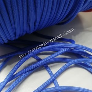 Paracord İp, Paracord Paraşüt Bileklik İpi Mavi Renk - Görsel 1