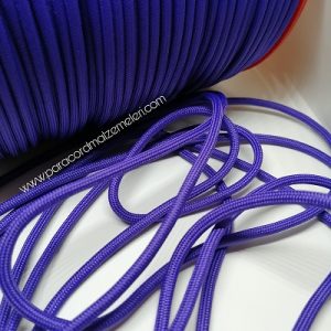 Paracord İp, Paracord Paraşüt Bileklik İpi Mor Renk - Görsel 2