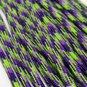 Paracord İp, Paracord Paraşüt Bileklik İp Mor Yeşil Mavi Renk  - Görsel 1