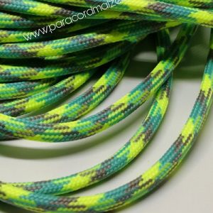 Paracord İp, Paracord Paraşüt Bileklik İp Neon Sarı Cam Göbeği Kahve Renk  - Görsel 1