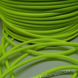 Paracord İp, Paracord Paraşüt Bileklik İpi Neon Sarı Renk - Görsel 2