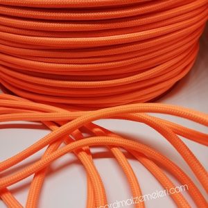 Paracord İp, Paracord Paraşüt Bileklik İpi Neon Turuncu Renk - Görsel 1